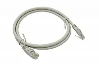 Патч-корд Datarex DR-180005, кат.5e, U/UTP, RJ45, 0.5м, серый