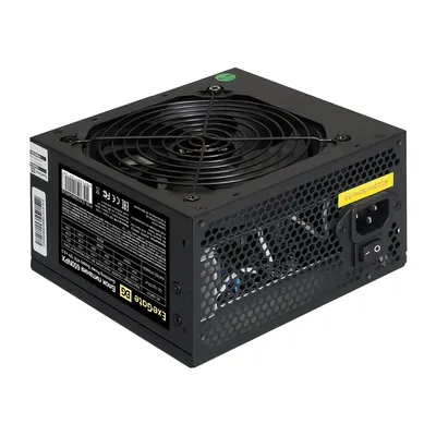 Блок питания ExeGate 650NPX-PC, 650 Вт, ATX 2.3, 120 мм вентилятор, чёрный