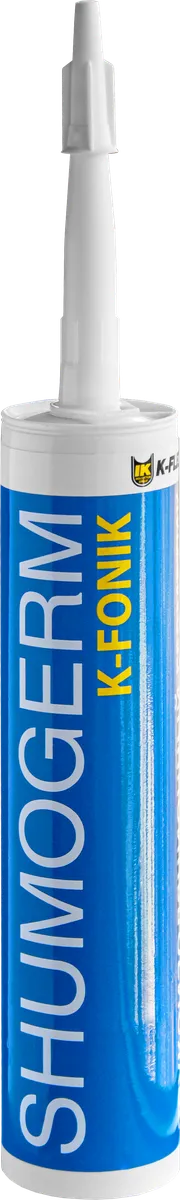 Герметик K-FLEX R89999530030W, акриловый звукоизоляционный, белый, 310 мл