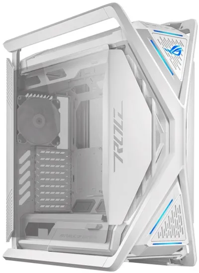 Корпус ASUS ROG HYPERION GR701, E-ATX/ATX, белый, закалённое стекло, 1×140 мм