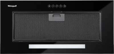 Вытяжка Weissgauff Aura 900 BL, полновстраиваемая, 900 м³/ч, 60 см