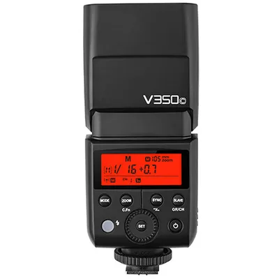 Вспышка Godox Ving V350C, накамерная, TTL, для Canon