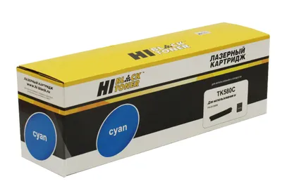 Картридж Hi-Black FS-C5150DN, TK-580, Y, 2,8K