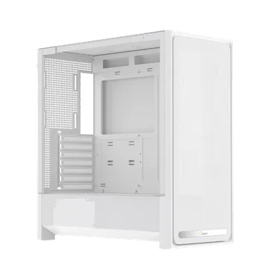 Корпус ПК без блока питания/ Case Ocypus Delta C70 WH, Midi-Tower, TG, no fans, 2xUSB-A 3.0 + 1xUSB-C 3.1, E-ATX, ATX, mATX, mITX White