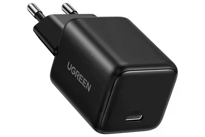 Зарядное устройство UGREEN X512, 1×USB-C, 20 Вт, GaN, PD 3.0/QC 4+