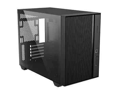 Корпус ID-Cooling FLOW 500, mATX/Mini-ITX, закалённое стекло, GPU 403 мм