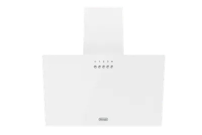 Вытяжка наклонная Delonghi Paula 606 BB, 60 см, 650 м³/ч, белое стекло