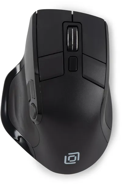 Мышь Oklick 502MW, беспроводная, оптическая, 2400 dpi, Bluetooth/радио, USB, 9 кнопок