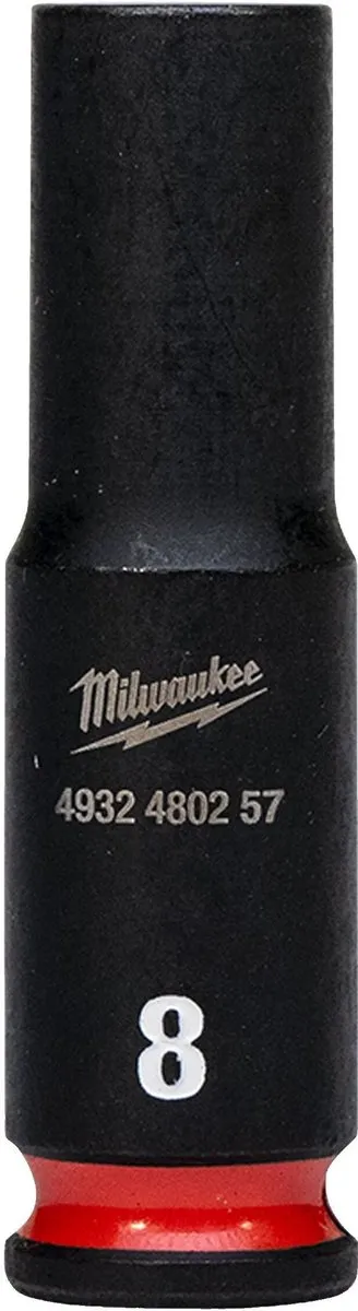Головка ударная Milwaukee Shockwave 4932480257, 1/4", 8мм