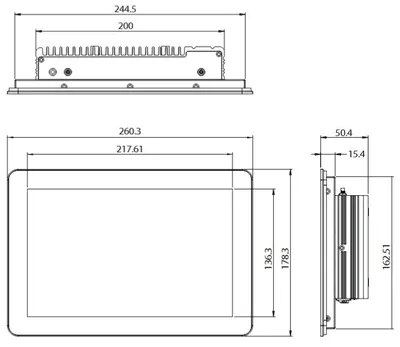 Панельный компьютер NEXCOM XPPC10-200-i5