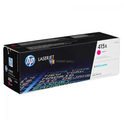 Картридж HP 415X (W2033X), пурпурный, 6000 страниц, оригинальный