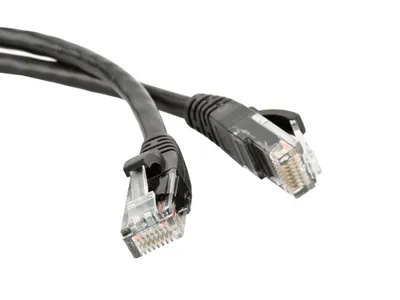 Патч-корд LANMASTER LAN-PC45/U5E-10-BK, UTP кат.5e, 10 м, LSZH, черный