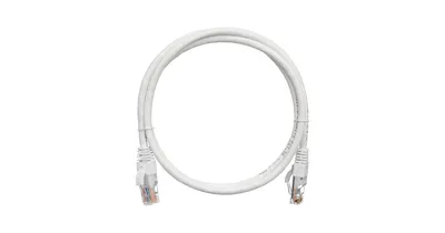 Патч-корд NIKOMAX NMC-PC4UD55B-010-C-WT, Cat.5e U/UTP, 1 м, LSZH, белый