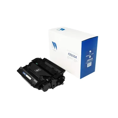 Картридж тонерный NV Print NV-CE255X для HP LaserJet, чёрный, 12500 стр.