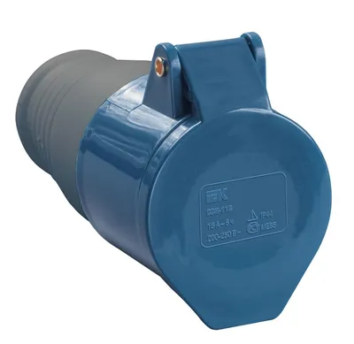 Розетка кабельная IEK PSR21-032-3, 32 А, 2P+E, IP44, 250 В