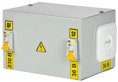 Ящик ИЭК MTT12-036-0250 ЯТП-220/36/0.25, 0,25 кВА, IP30, УХЛ4