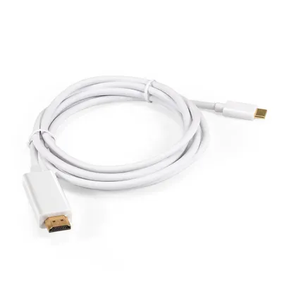 Кабель-адаптер ExeGate EX-CM-HDMI2M-0.1, USB Type-C — HDMI, 1.8 м, 8K@30Hz