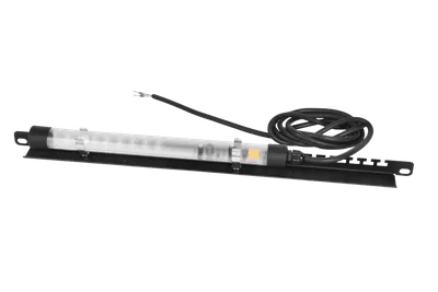 Панель осветительная ЦМО R-LED-36V-48V-B, 1U, 36–48 В, 19", 40×484×35 мм, чёрная