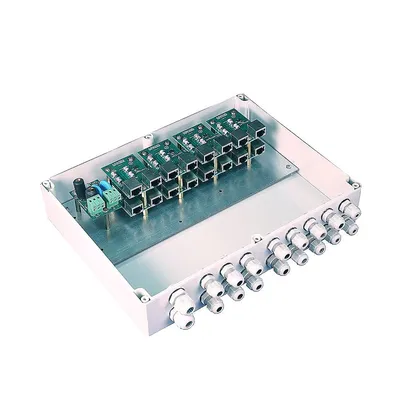 Устройство грозозащиты OSNOVO SP-IP8/1000PW, 8 портов, PoE, 1000 Мб/с