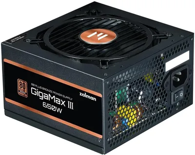 Блок питания Zalman ZM750-GV3, ATX, 750 Вт, 80 PLUS Bronze, ATX12V v3.0