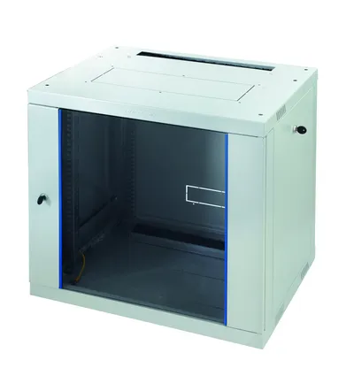 Шкаф Eurolan 60W-12-66-31GY, 12U, 600x600мм, серый