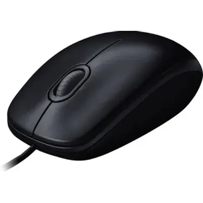 Мышь Logitech M100 (M100r) Dark, оптическая, 1000 DPI, USB, кабель 1.8 м