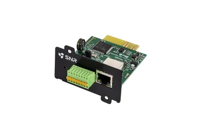 Модуль удалённого мониторинга SNR-SNMP-CARD-105-v2 для ИБП, Ethernet, SNMP, RS485