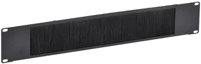 Ввод щеточный ITK BE05-02UM, 2U, 19", 483x89 мм, черный