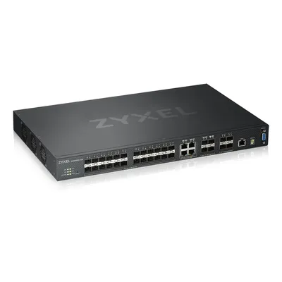 Коммутатор ZYXEL XGS4600-32F-ZZ0102F, L3, 24×SFP, 4×10G SFP+, 4×Combo