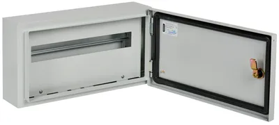 Корпус шкафа IEK MKM14-N-18-54-Z-G, ЩРн-18з, 18 модулей, 240×440×120 мм, IP54