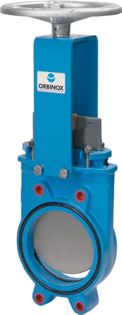Затвор шиберный ADL BB01I539441, EB-01-300-HW (N)-E, DN 300, PN 6, EPDM, штурвал