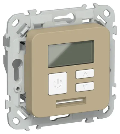 Термостат комнатный IEK FI-RT11-K59, электронный, +5…+45 °C, 16 А