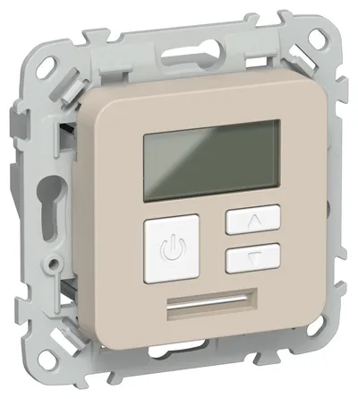 Термостат IEK FLITE FI-RT11-K88, электронный, 16 А, +5…+45 °C, IP20