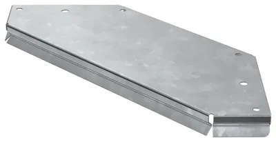 Крышка отвода IEK ES5-PGD-90-100-08-HDZ, 90°, 100 мм, сталь, горячий цинк