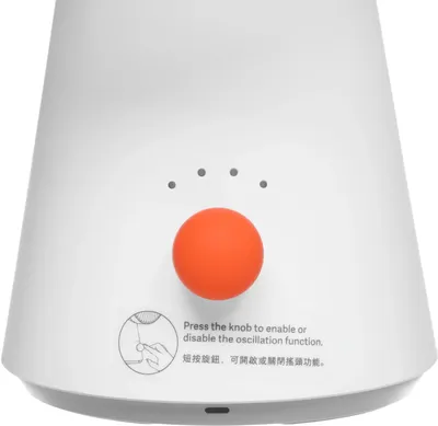 Вентилятор Xiaomi Rechargeable Mini Fan BHR6089GL, настольный, 10 Вт, 4 скорости