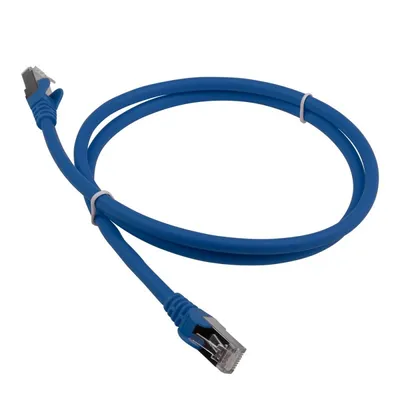 Патч-корд Lanmaster LAN-PC45/S5E-15-BL, FTP кат.5e, 15 м, синий