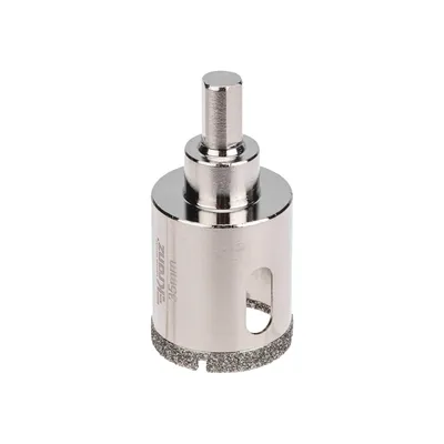 Коронка алмазная REXANT KR-92-0011, 35 мм, по керамограниту, с центровочным сверлом