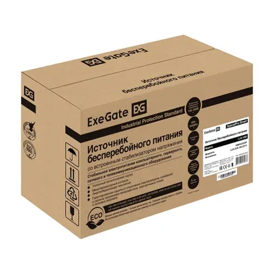 ИБП ExeGate SpecialPro Smart LLB-1000.LCD.AVR.1SH.2C13, 1000 ВА/550 Вт, LCD, AVR