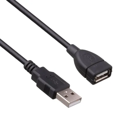 Удлинитель USB 2.0 ExeGate EX138945RUS, USB-A (M) — USB-A (F), 5 м