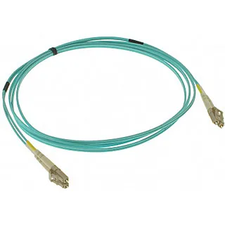 Патч-корд оптический LANMASTER LAN-2LC-2LC/OM3-5.0, LC-LC duplex, OM3, LSZH, 5 м