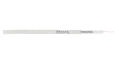 Кабель коаксиальный NETLAN EC-C2-21123A-WT-3, RG-11, 75 Ом, 305 м, белый