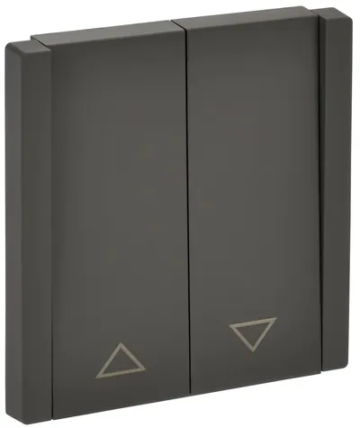 Выключатель для жалюзи IEK FORTE&PIANO FP-V15-0-10-1-K03, 10 А, 220 В, серый