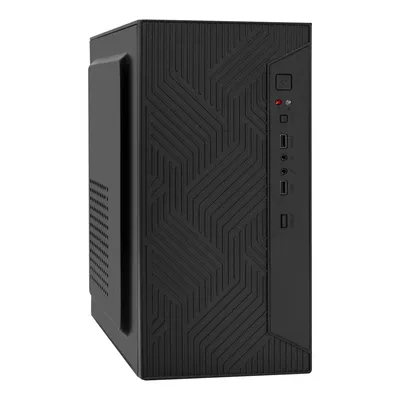 EX299215RUS Minitower ExeGate BAA-303-UNS500 (mATX,БП UNS500 с  вент. 12см,2*USB,HD Audio,черный)