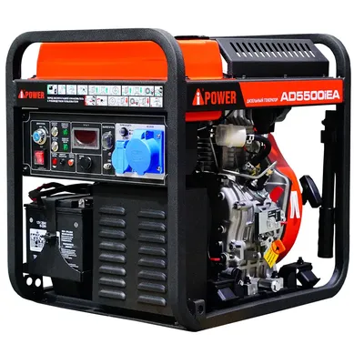 Генератор A-ipower AD5500IEA инверторный дизельный, 20427