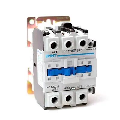 Контактор CHINT NC1-5011, 50А, кат. 230В AC, 1НО+1НЗ, AC-3