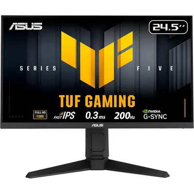 Монитор ASUS TUF Gaming VG259QL5A, 24.5" IPS, 1920x1080, 200 Гц, 1 мс