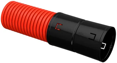 Труба гофрированная IEK ELASTA ET-TG13-212-110-D57-K04, ПНД, Ø110 мм, 5,7 м
