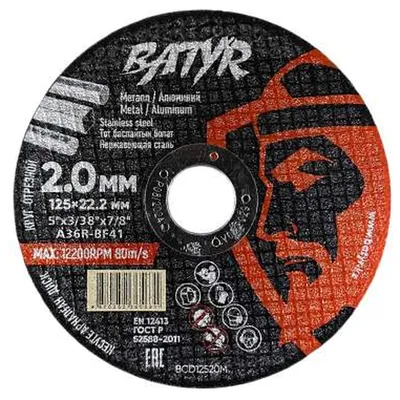 Batyr T41-125x2.0x22.2 (BCD12520M)