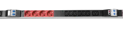 Блок розеток ЦМО R-3x32-12S-18C13-3C19-A-I-1820-3-3PN, 3 фазы 32A, 1820мм