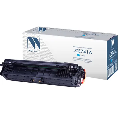 Картридж NV Print NV-CE741AC, голубой, 7300 страниц, для HP Color LaserJet CP5220